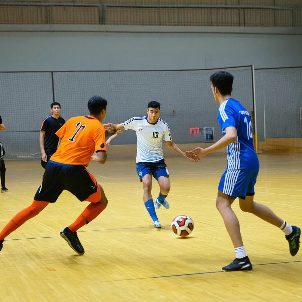 Bóng đá Futsal - Trận đấu đầy cảm xúc