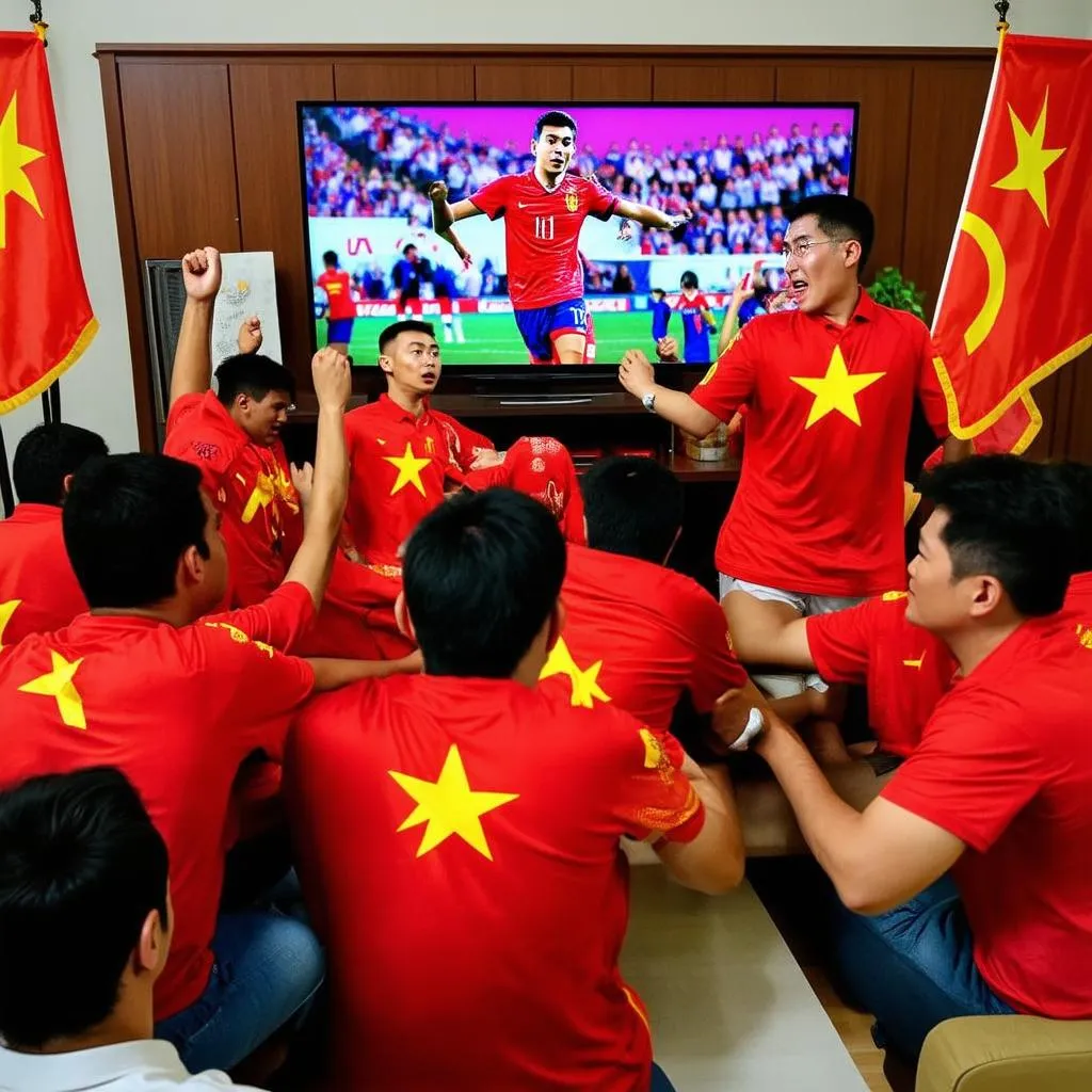 Bóng đá Việt Nam gặp Thái Lan trên VTV6