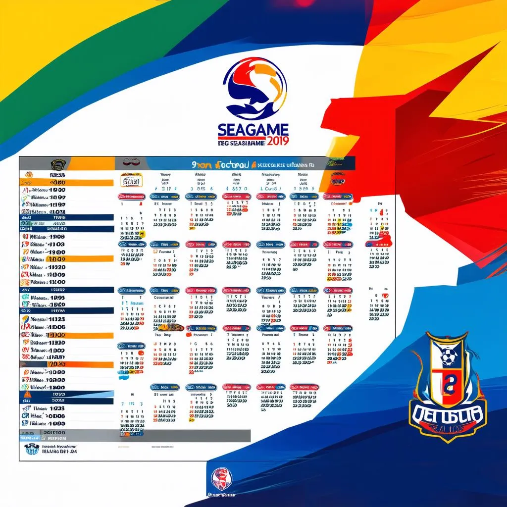 Lịch thi đấu bóng đá Seagame 2019