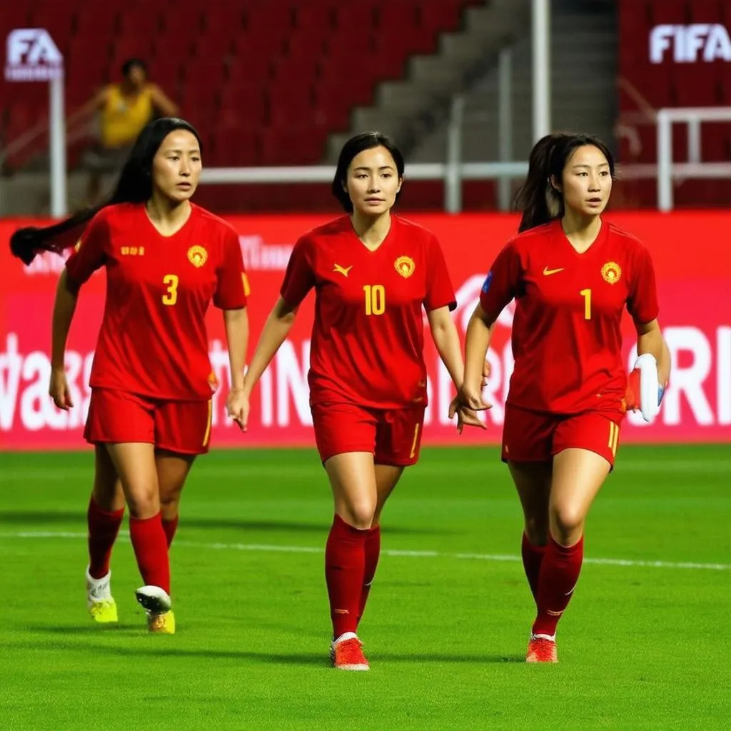 Nữ Cầu Thủ Việt Nam World Cup 2019 Nữ