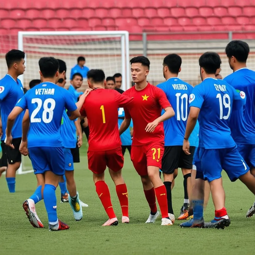 Trận chung kết U23 Việt Nam vs U23 Uzbekistan năm 2018