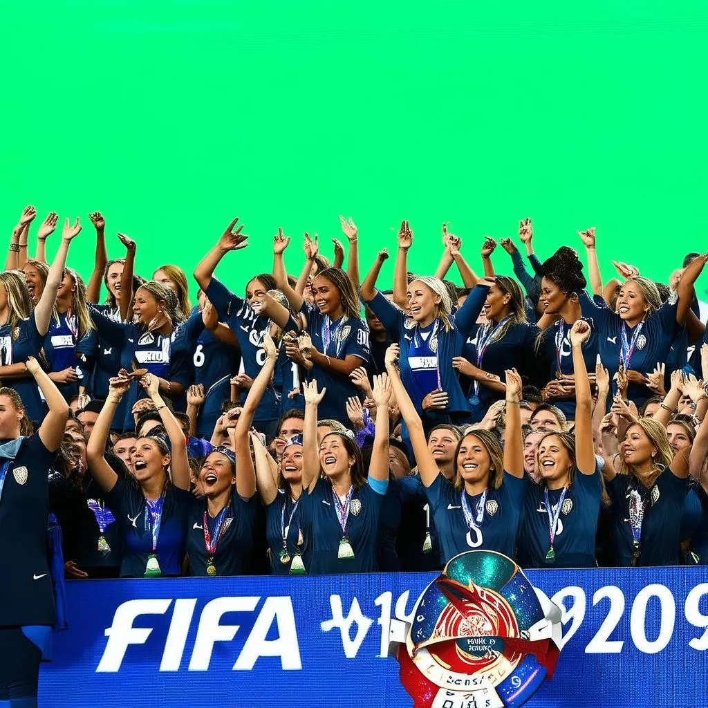 World Cup 2019 Nữ Kết Thúc