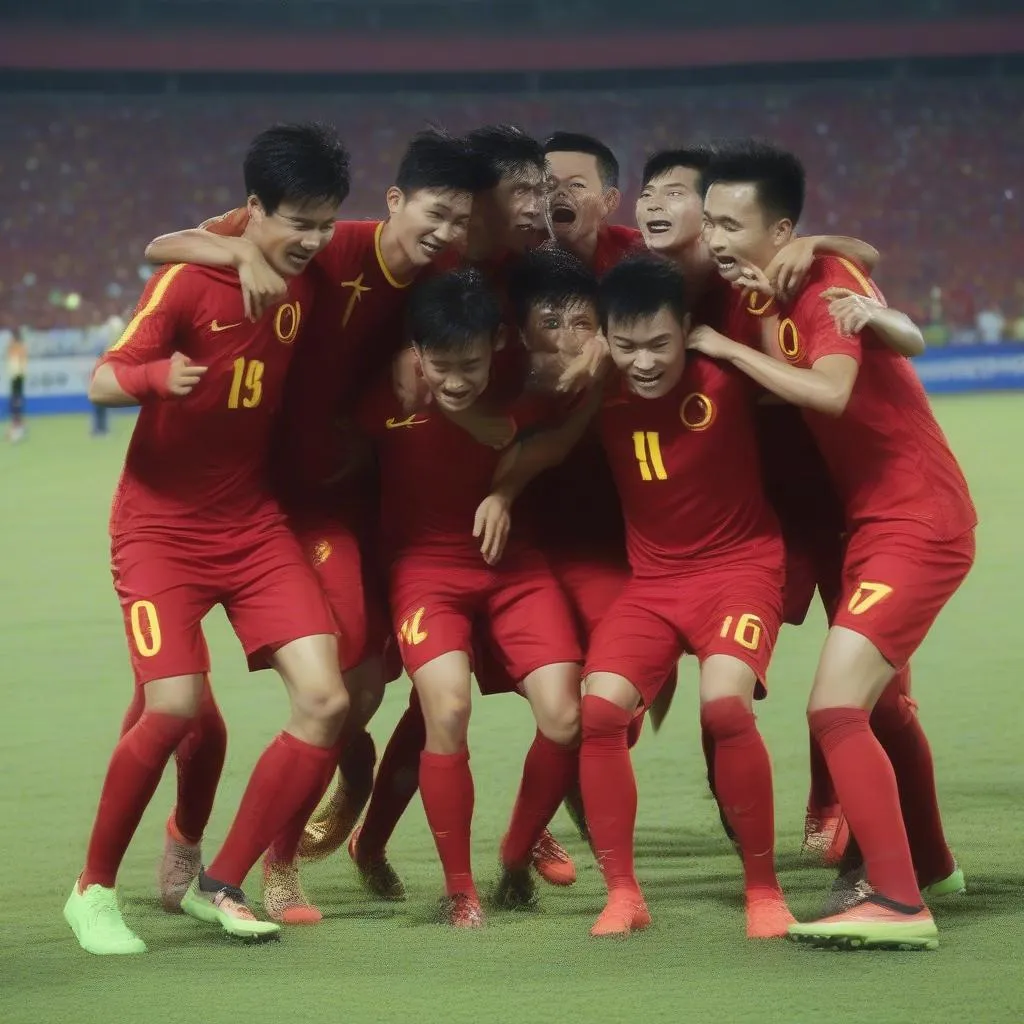 AFF Cup 2016:  Đội tuyển Việt Nam chiến thắng