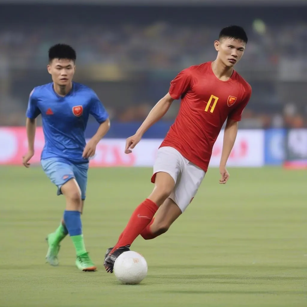 hình ảnh quang hải aff cup 2019