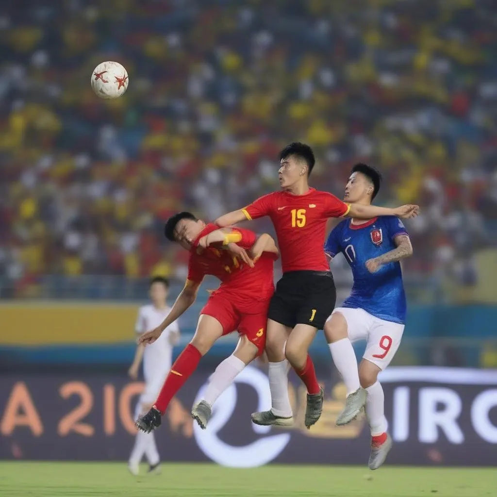 Trận đấu AFF Cup 2022 giữa đội tuyển Việt Nam và đội tuyển Thái Lan