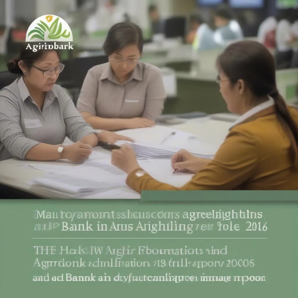 Báo cáo cán bộ công nhân viên Agribank 2016