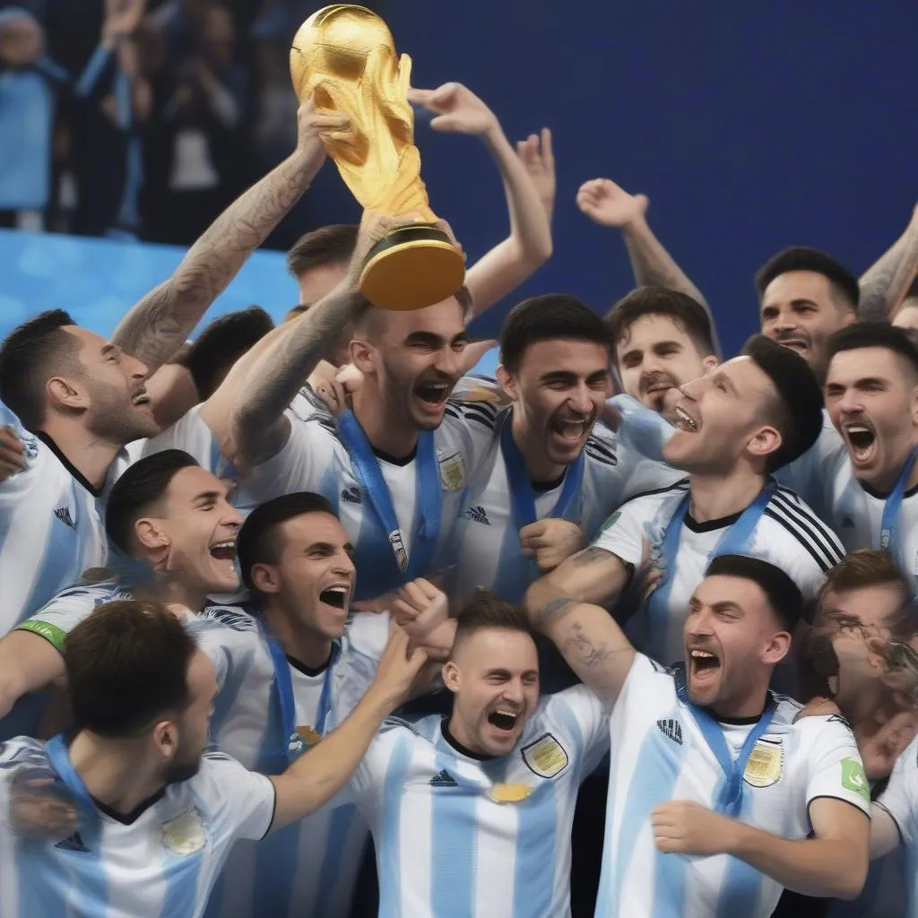 Argentina Champions: Celebrating Futsal World Cup 2021 Title