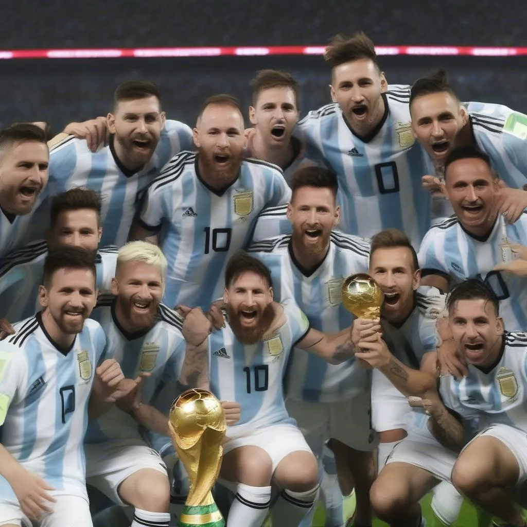 Argentina và Messi, niềm tự hào của bóng đá thế giới