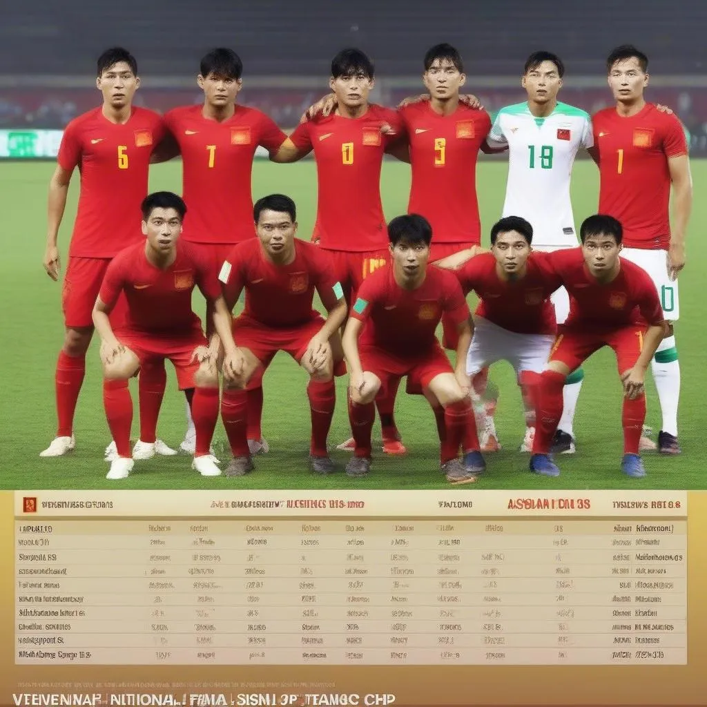 Kết quả thi đấu của đội tuyển Việt Nam tại Asian Cup 2018