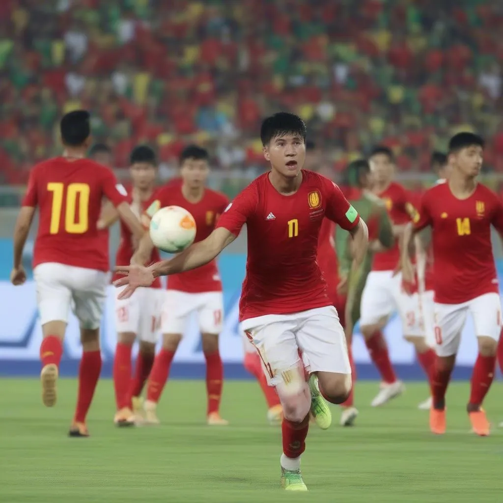 Kết quả trận đấu vòng bảng Asian Cup 2018 giữa Việt Nam và Iraq