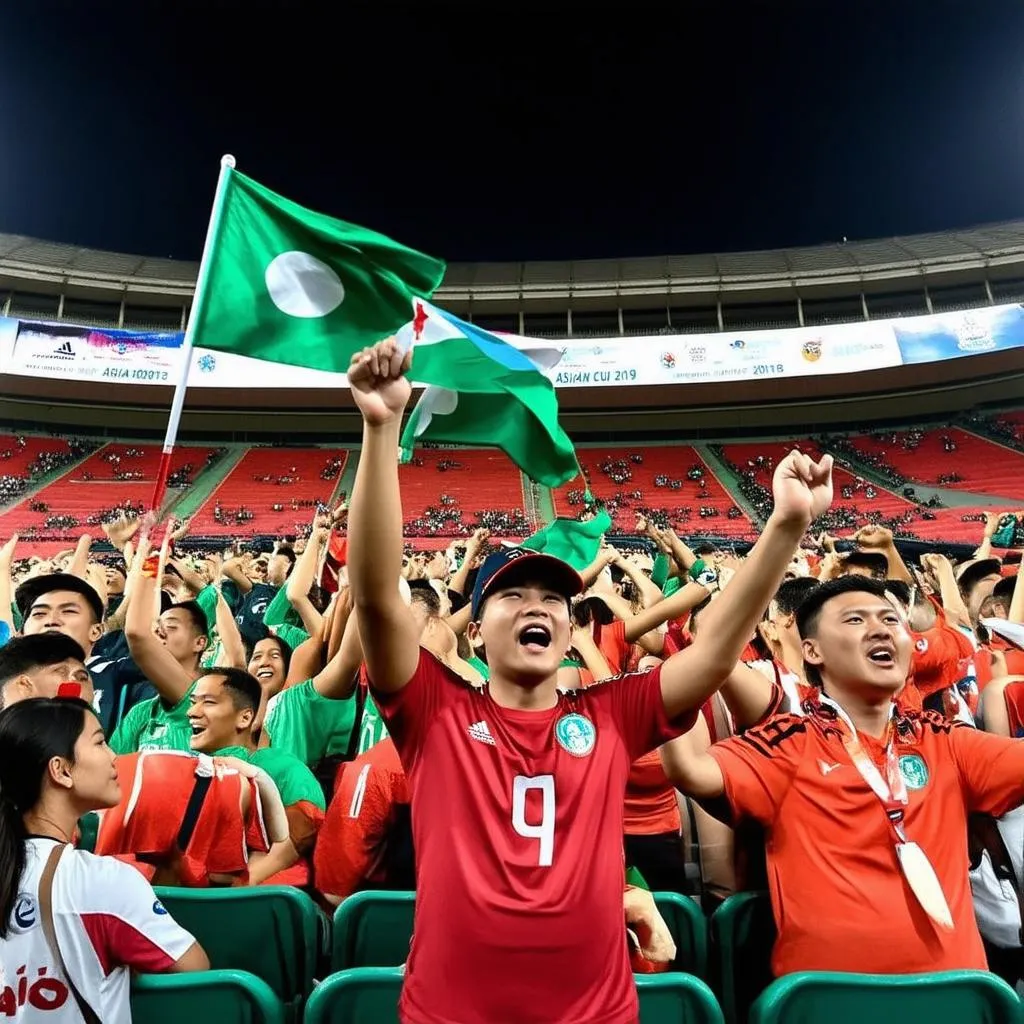 Cổ vũ đội tuyển quốc gia tại Asian Cup 2019