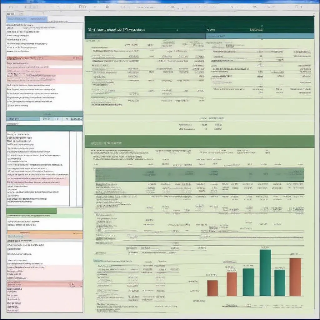 Báo cáo kết quả kinh doanh excel: Mẫu biểu mô hình 