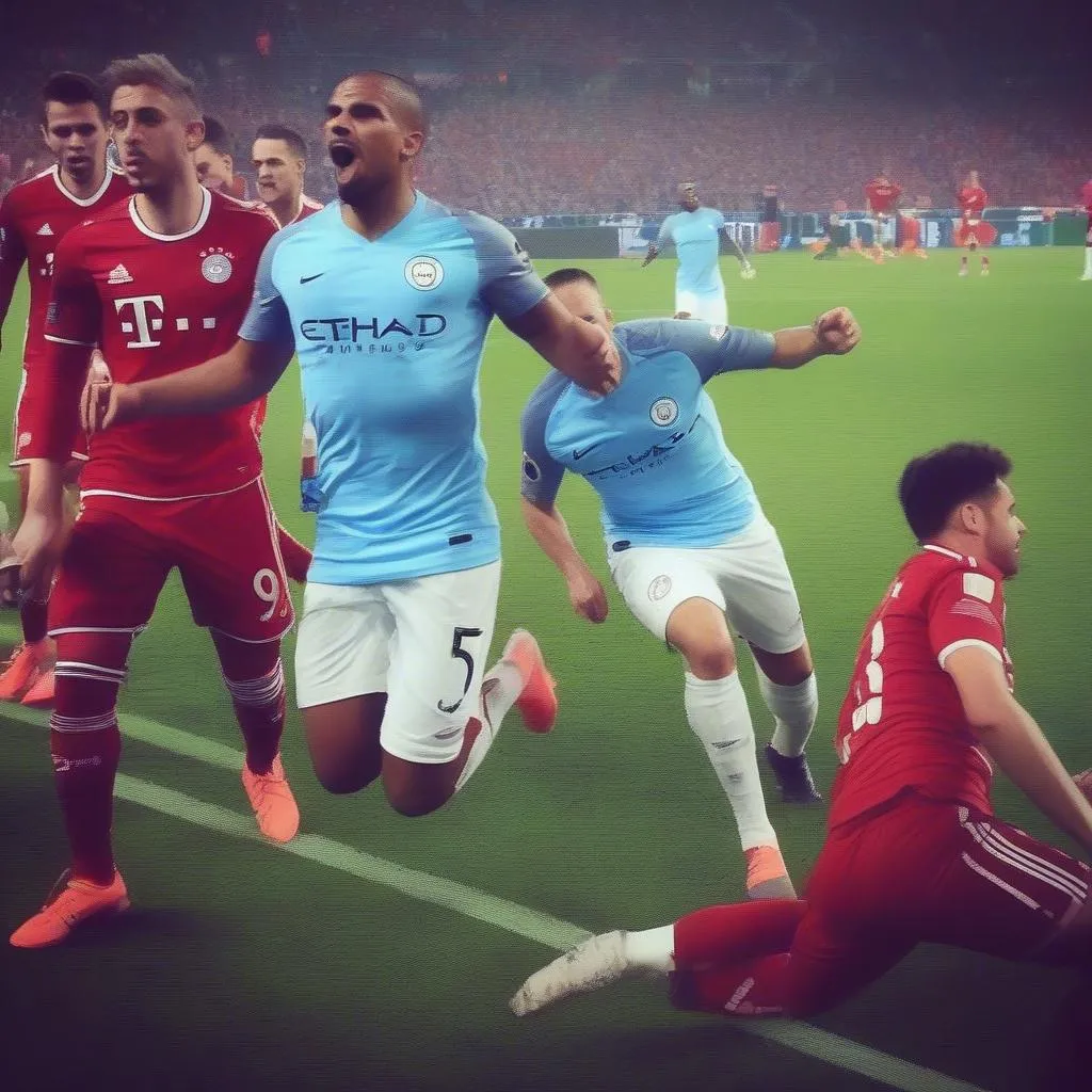 Kết quả trận đấu Bayern Munich vs Manchester City tại Cúp C1