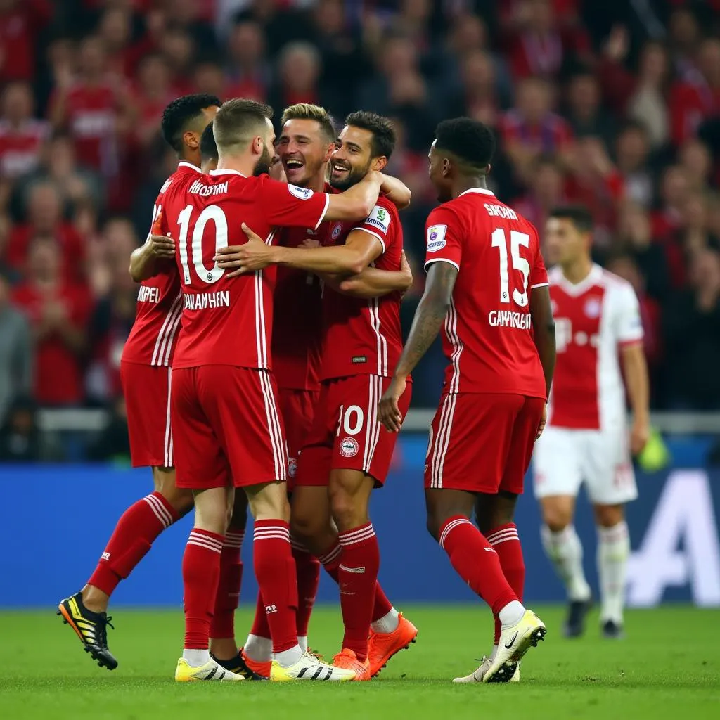 Bayern Munich thắng đậm tại Bundesliga