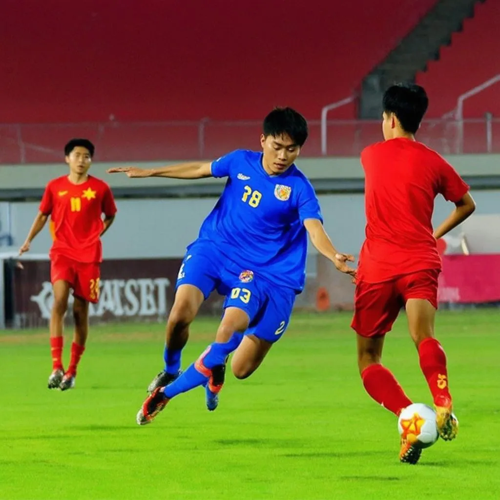 Bóng đá U23 Việt Nam và Myanmar