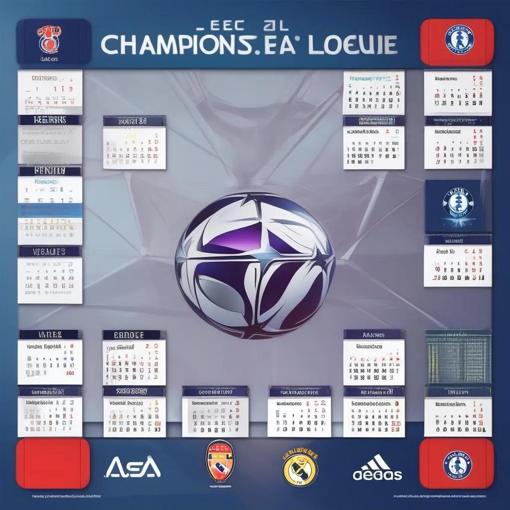 Lịch thi đấu bóng đá UEFA Champions League