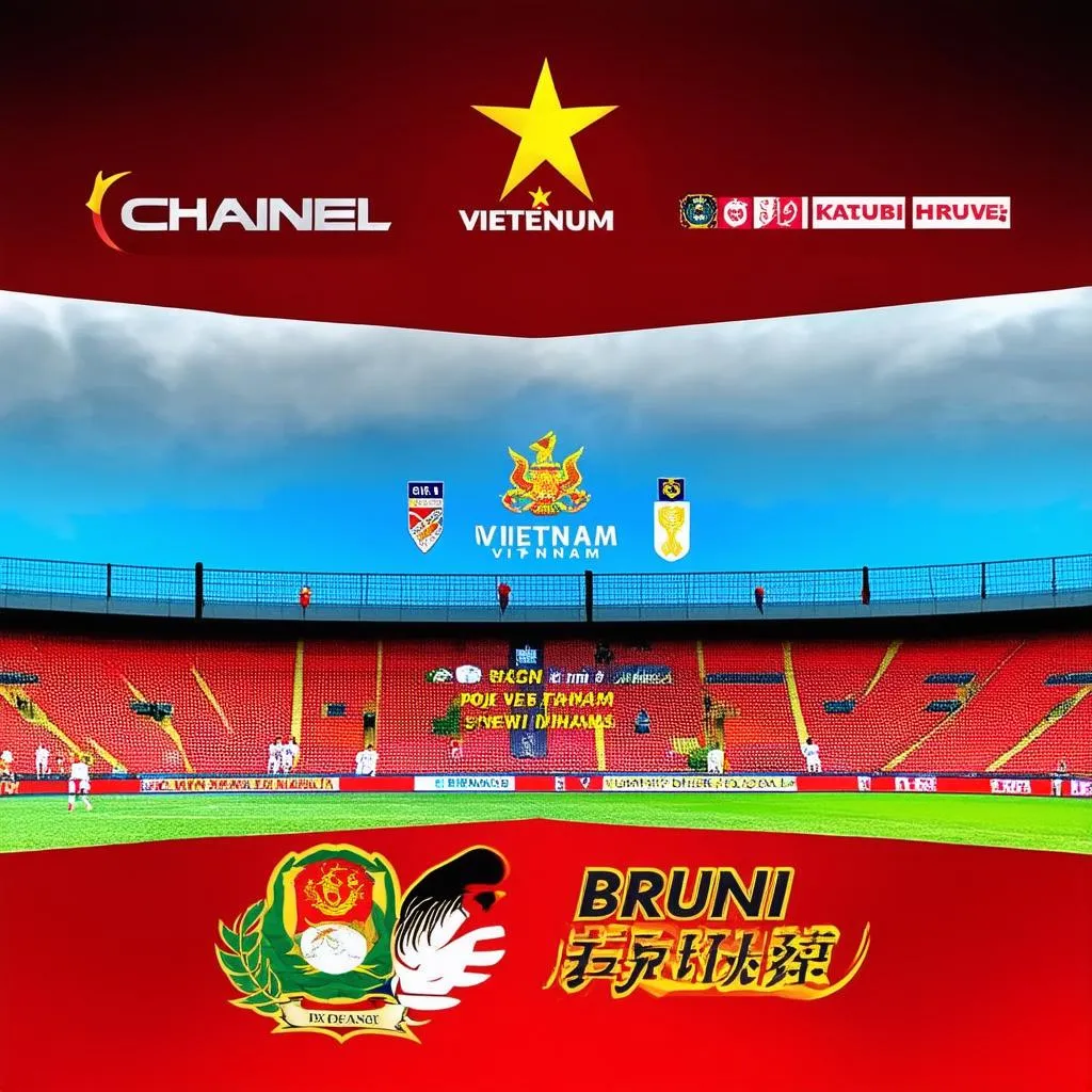 Kênh chiếu bóng đá Việt Nam Brunei