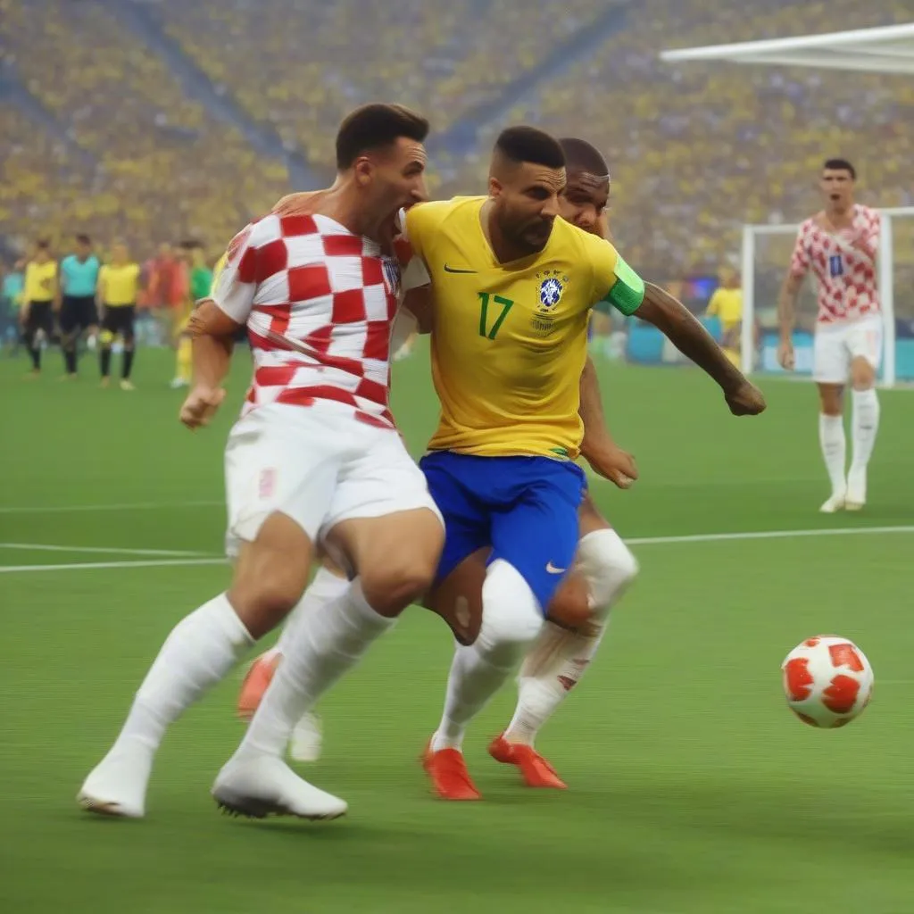 Brazil vs Croatia tại World Cup 2022