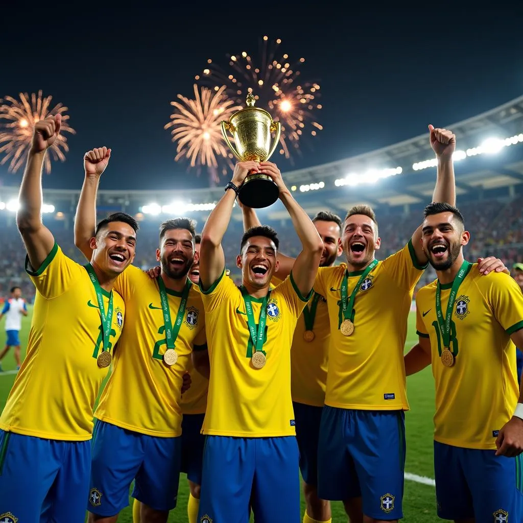 Brazil vô địch Olympic 2021