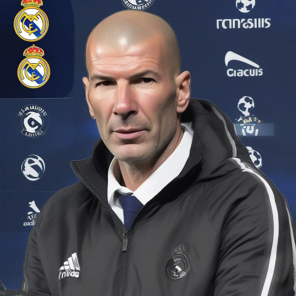 Zinedine Zidane - HLV trưởng của Real Madrid tại C1 2017