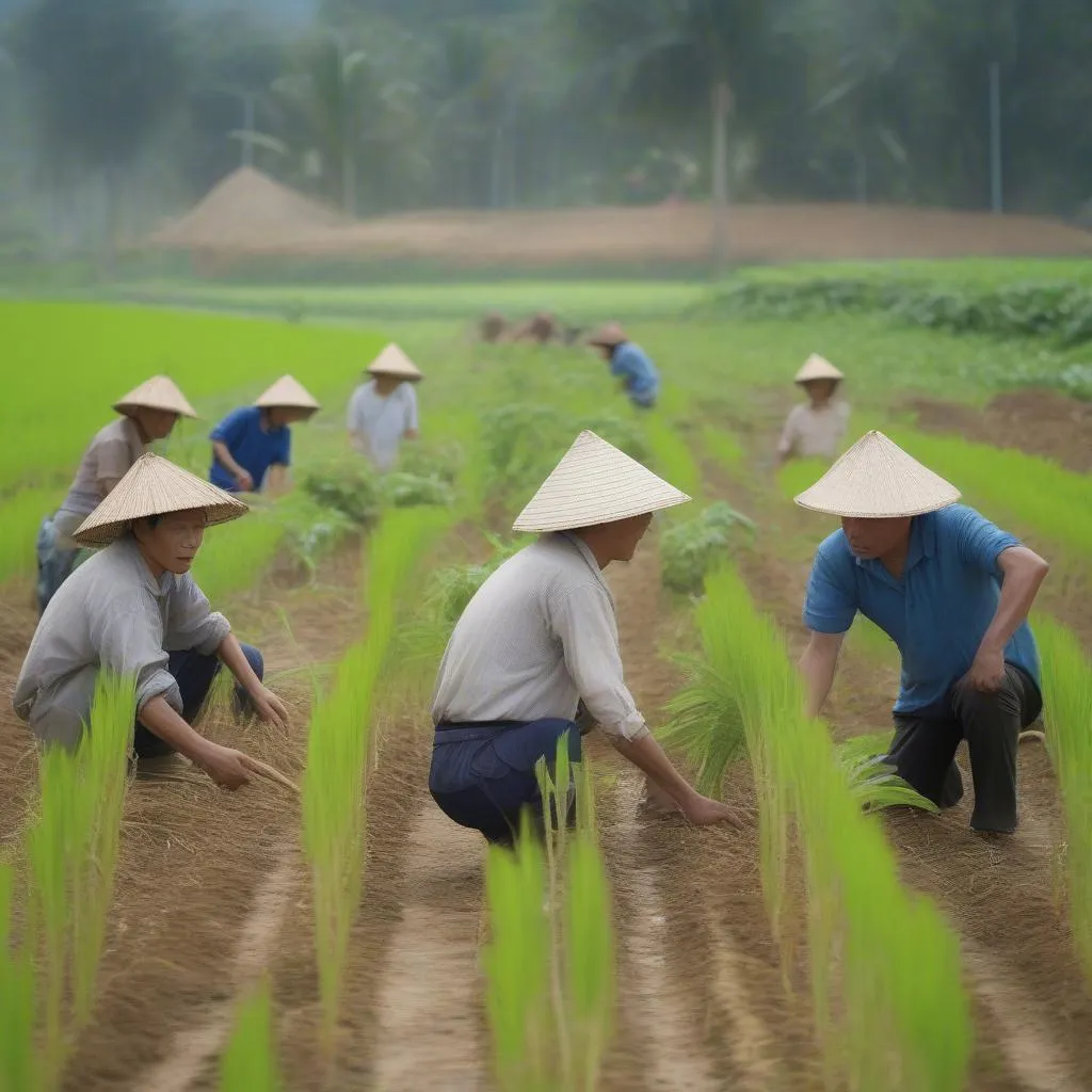 Phát triển bền vững - Mô hình cánh đồng mẫu lớn