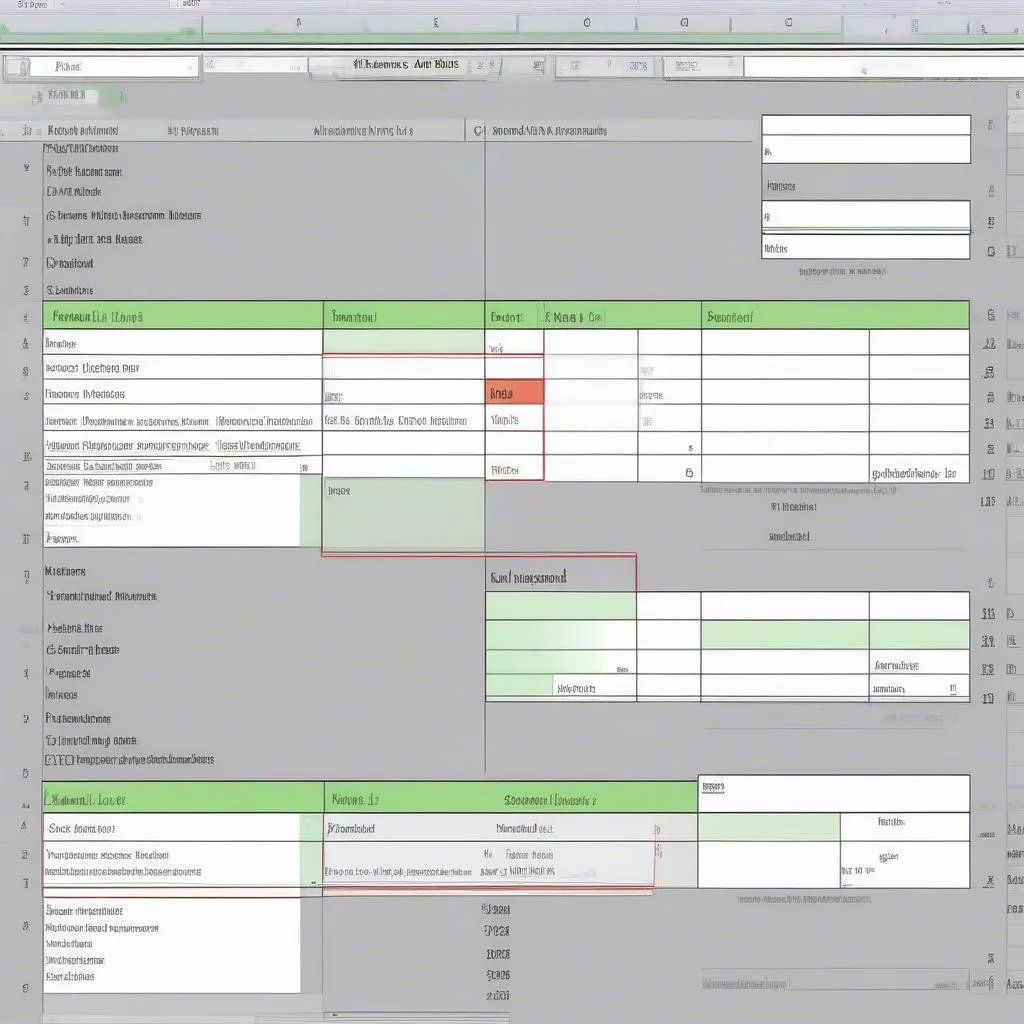 Cấu hình bảng Pivot trên Excel