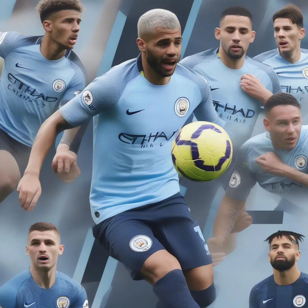 Các cầu thủ Man City 2019 