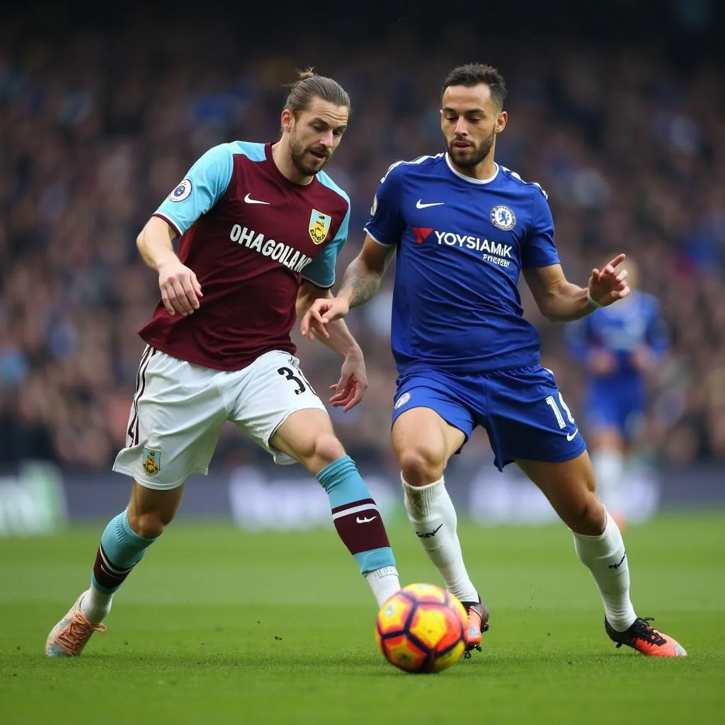 Chelsea ngập tràn trong siêu băm bắn với Burnley