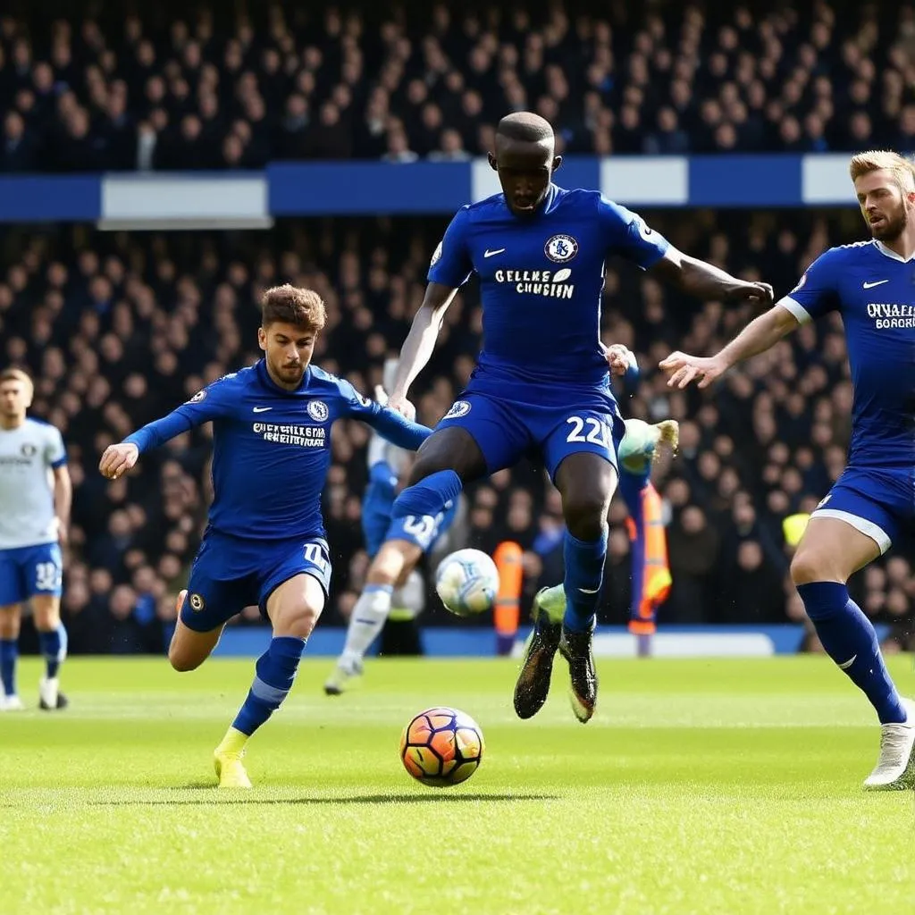 Trận đấu giữa Chelsea và Everton