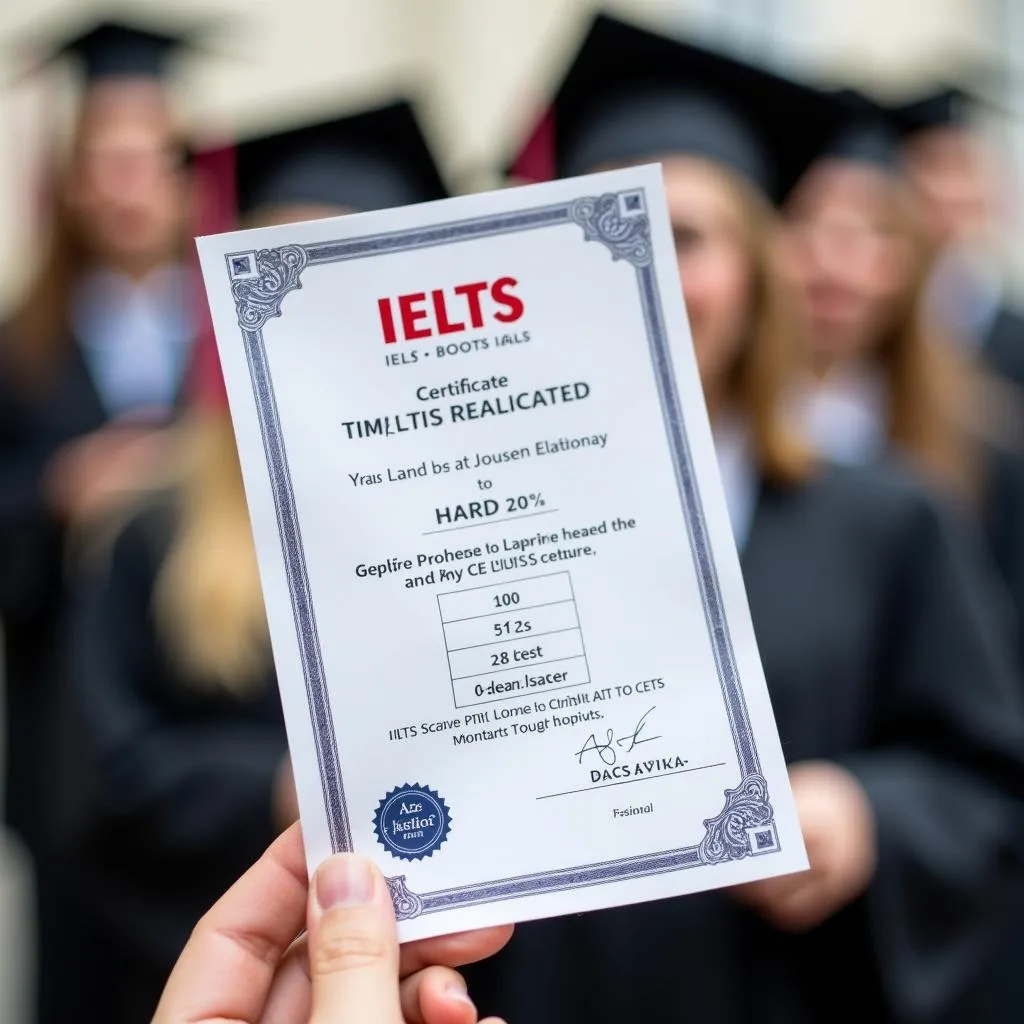 Chứng chỉ IELTS điểm cao