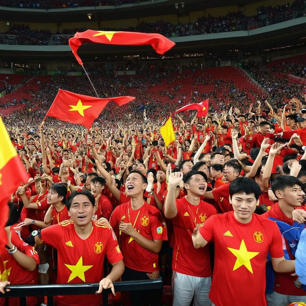 Cổ vũ đội tuyển Việt Nam AFF Cup