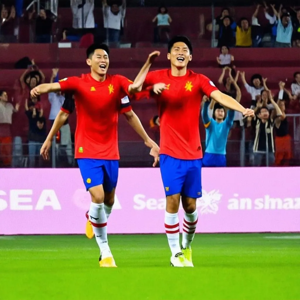 Công Phượng ghi bàn tại Sea Games 29