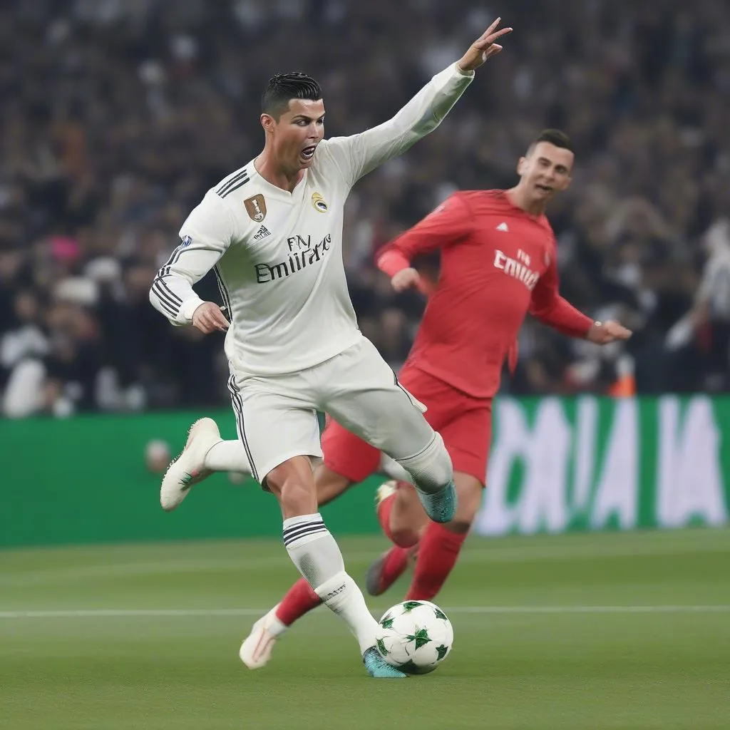 Cristiano Ronaldo, người hùng của Real Madrid tại Champion League 2018