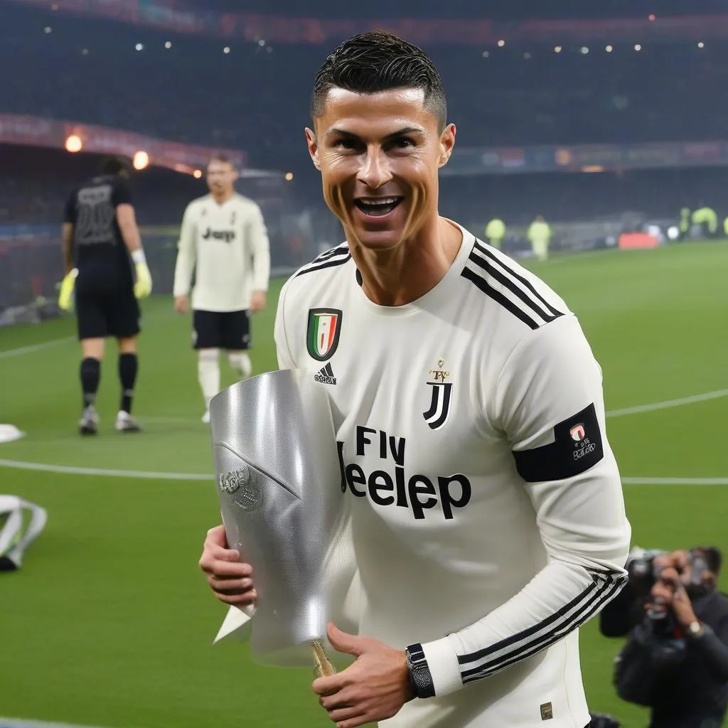 Cristiano Ronaldo ghi bàn trong Champions League 2019