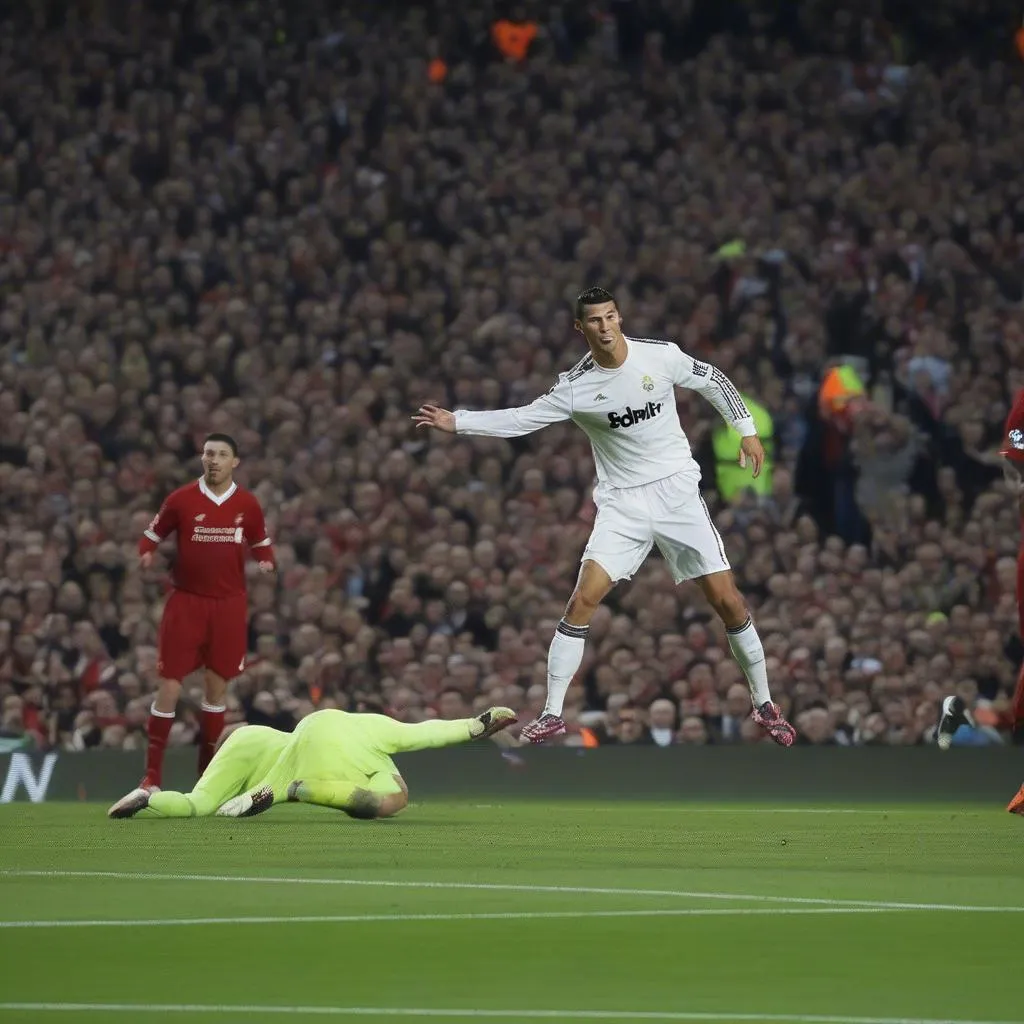 Ronaldo vs Liverpool