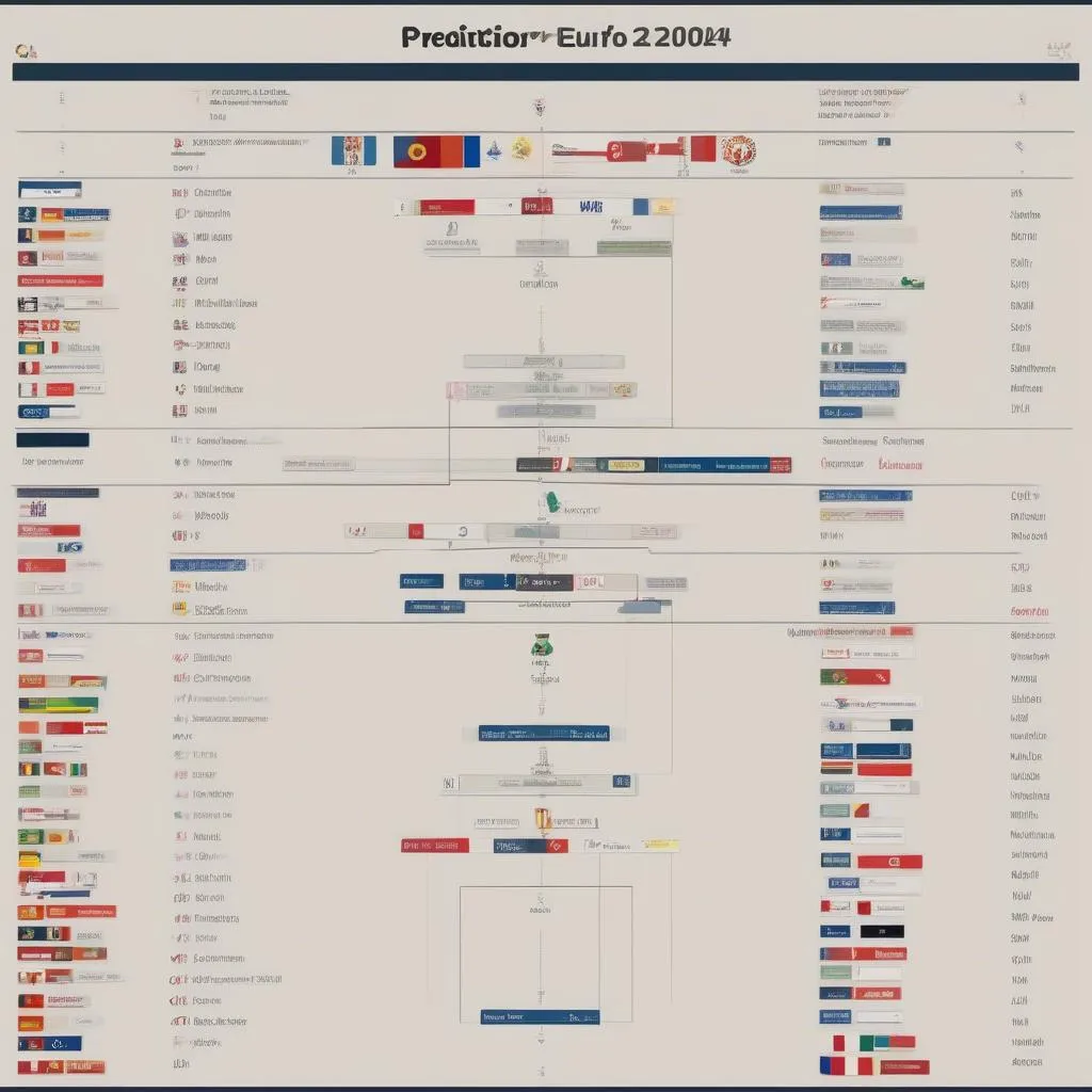 Dự đoán tỷ số các trận đấu bóng đá Euro 2024