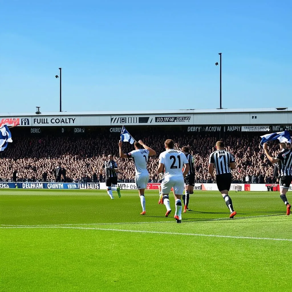 Trận đấu Fulham vs Derby County