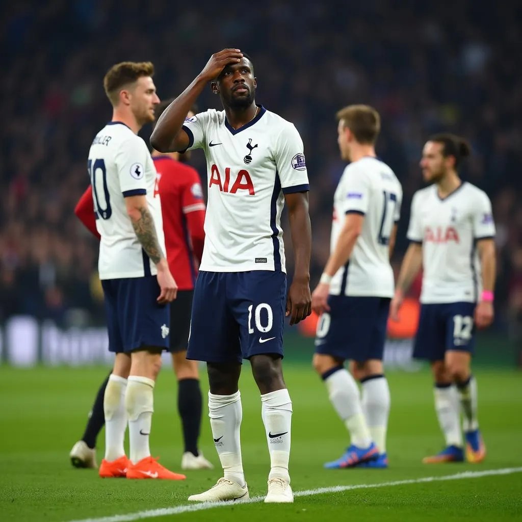 Gà Trống Tottenham Ngã Sấp Mặt