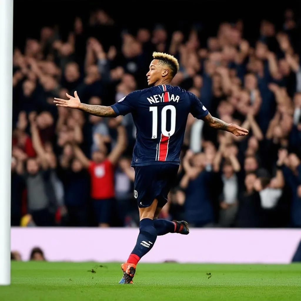 Hình nền Neymar PSG đẹp cho máy tính