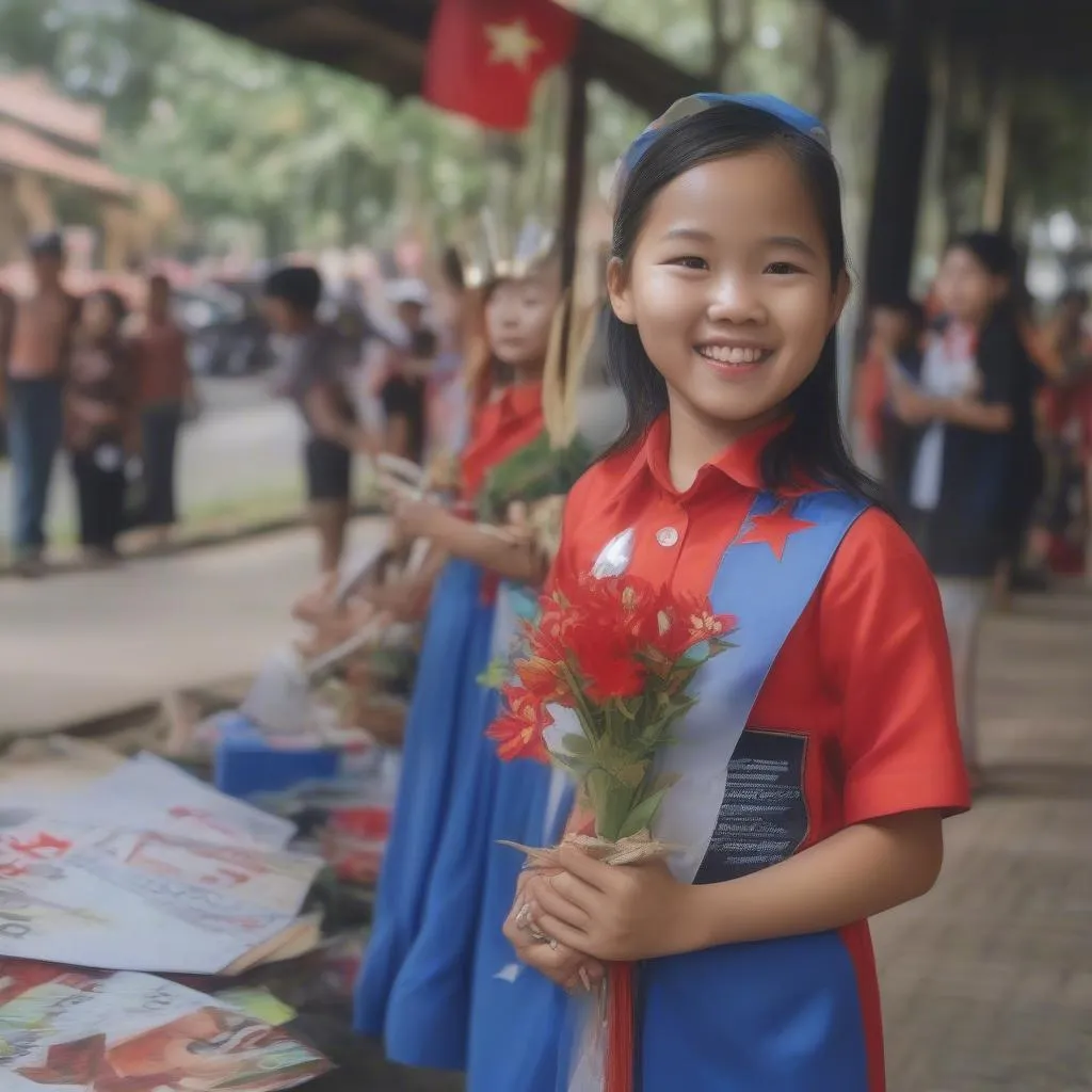 Tuyên truyền viên trẻ lan tỏa tinh thần yêu nước