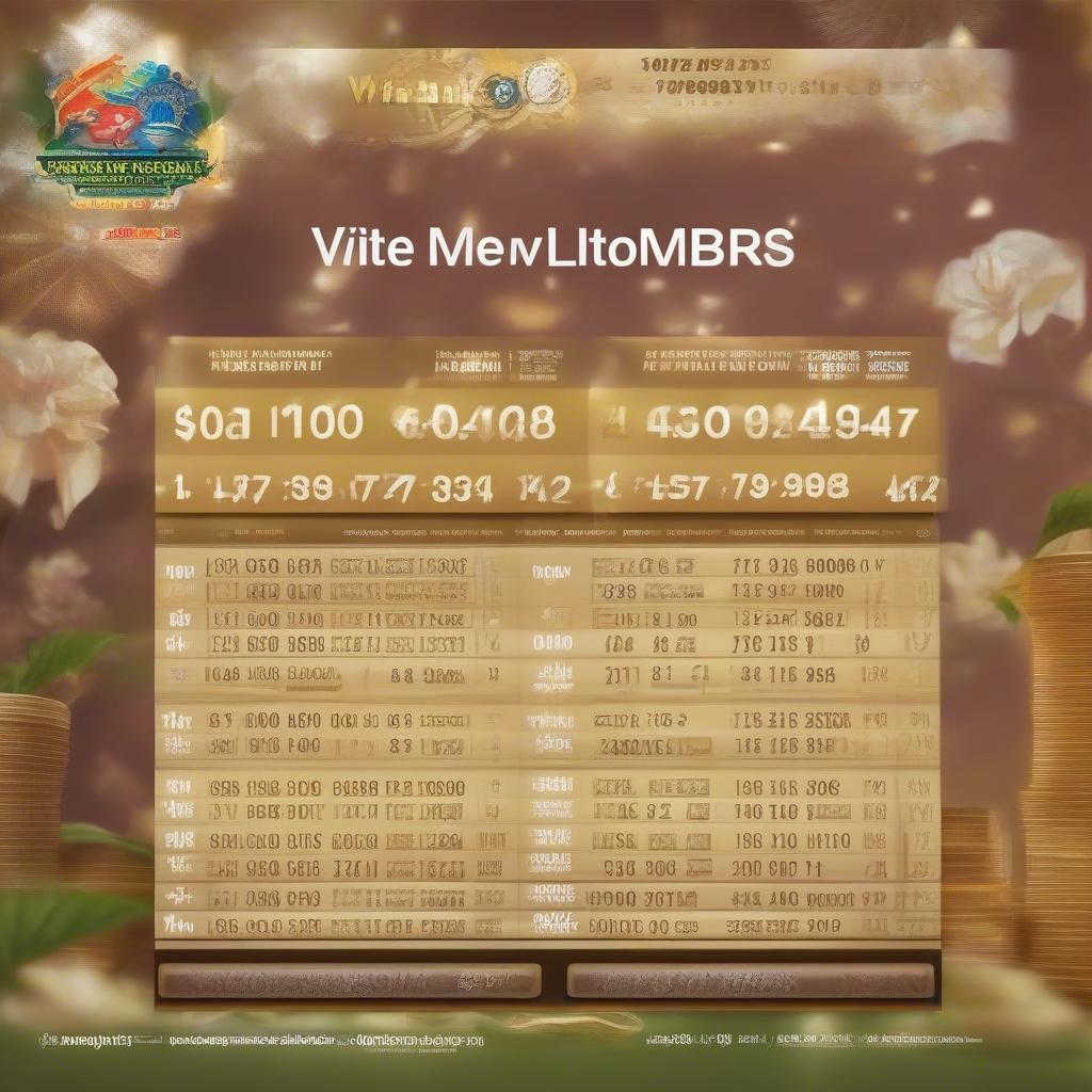 Résultats du tirage Vietlott du 03/11/2018