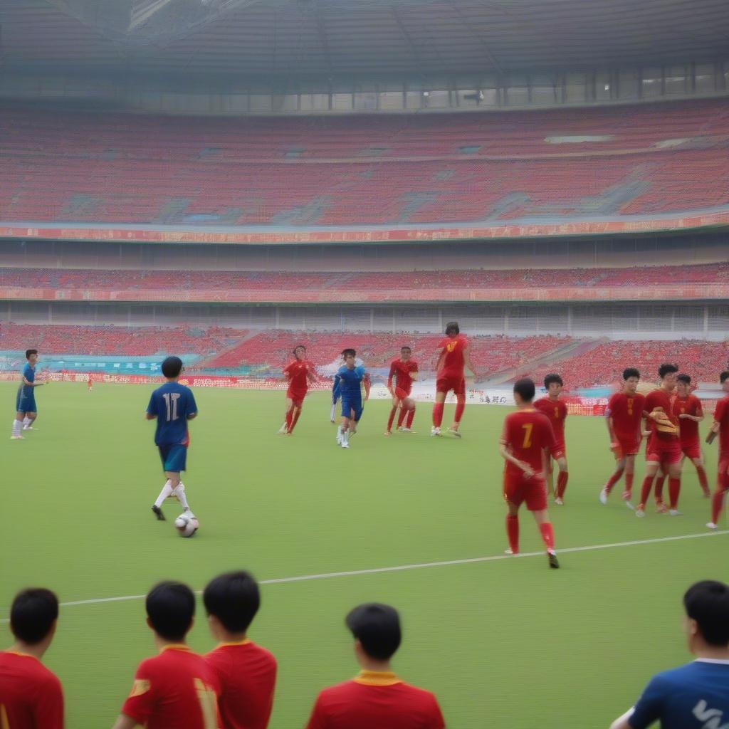 Výsledek přátelského zápasu Vietnam vs. Jižní Korea