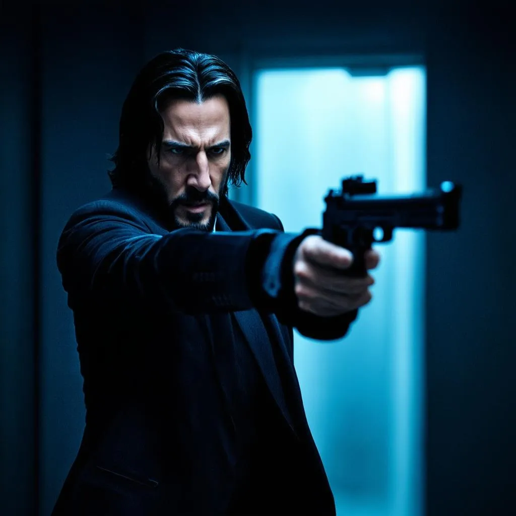 John Wick Sử Dụng Súng