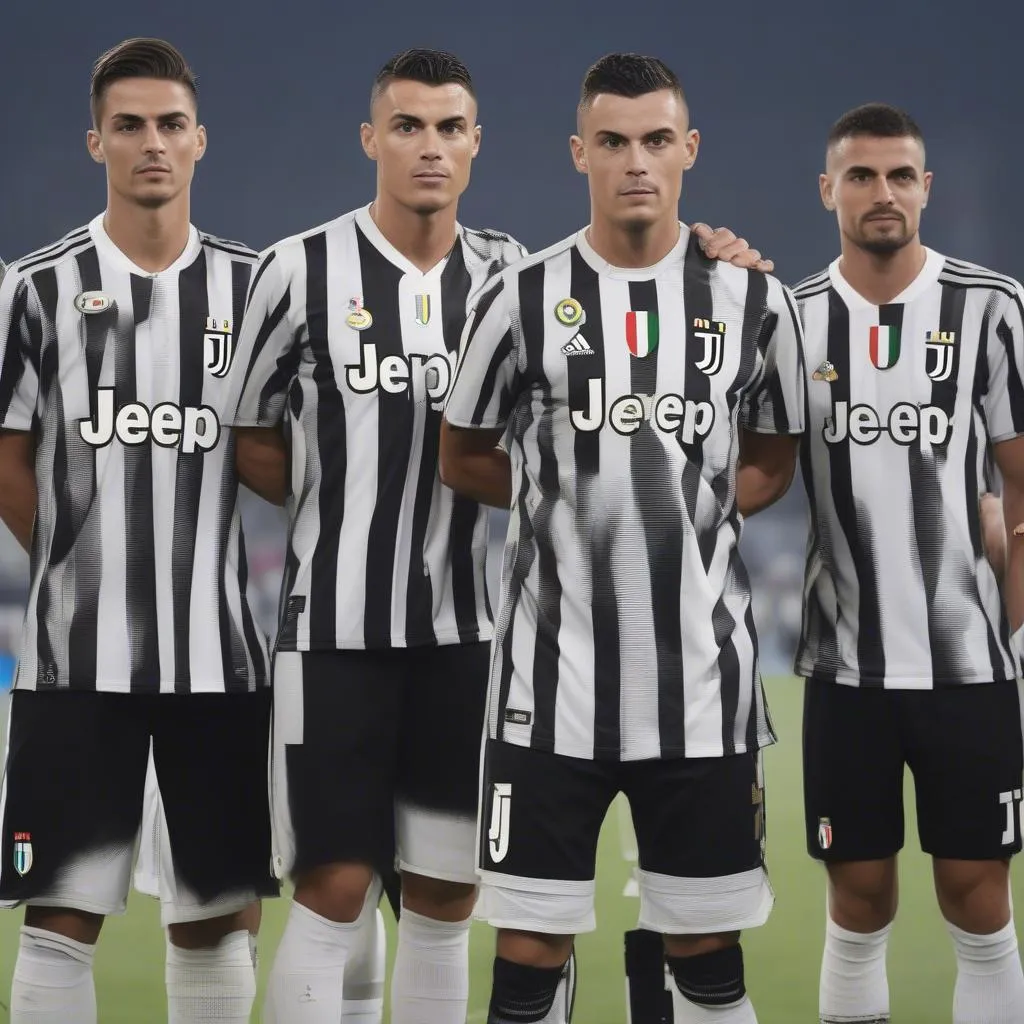 Juventus đội hình cao thủ