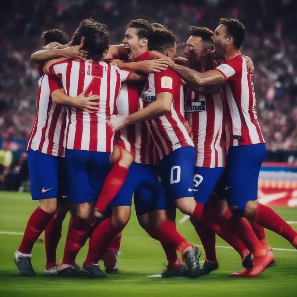 Kết quả trận đấu của Atlético Madrid hôm nay