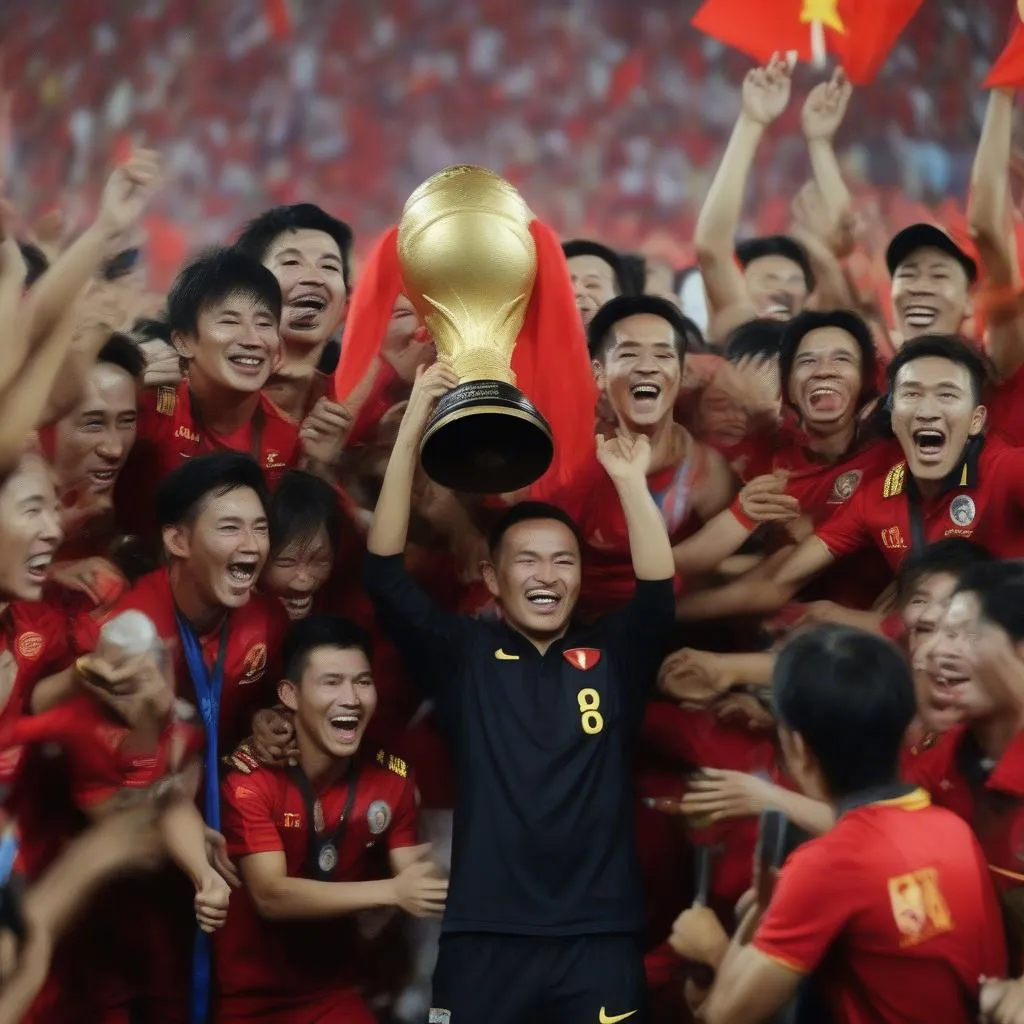 Kết quả bóng đá AFF 2018: Đội tuyển Việt Nam vô địch