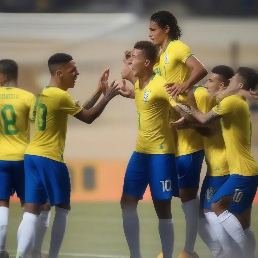 Kết quả bóng đá Brazil U23 thắng trận