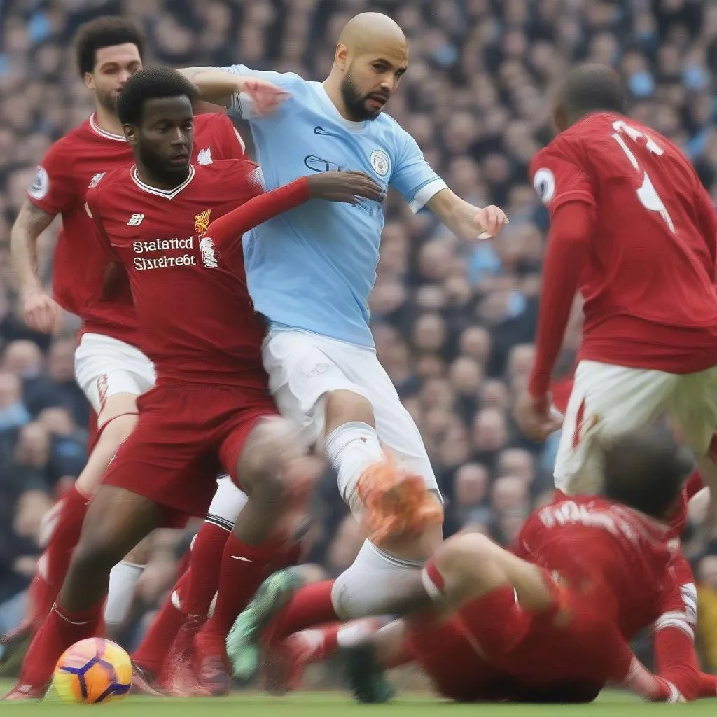 Kết quả bóng đá Man City vs Liverpool