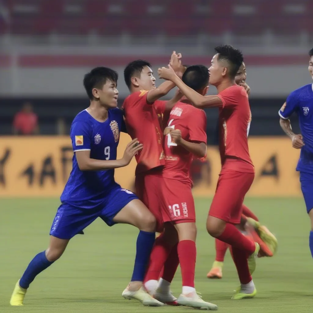 Kết quả bóng đá Thái Lan Myanmar - AFF Cup 2023