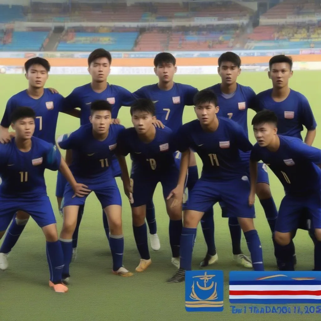 Kết quả chung kết U19 Việt Nam Thái Lan - Đội tuyển U19 Thái Lan